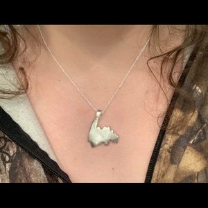 Sterling silver Newfoundland pendant